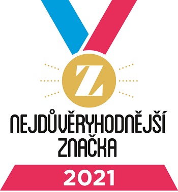 Nejdůvěryhodnější značka logo 2021