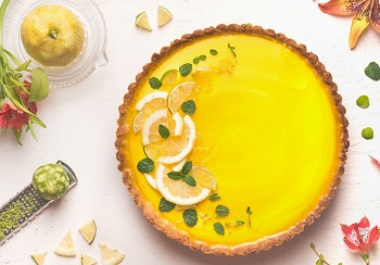 Svěží citrónový koláč 2