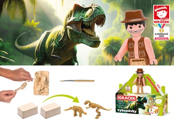 IgracekVykopavkyPaleontolog